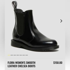 Dr. Marten Chelsea Black Boot Size 7